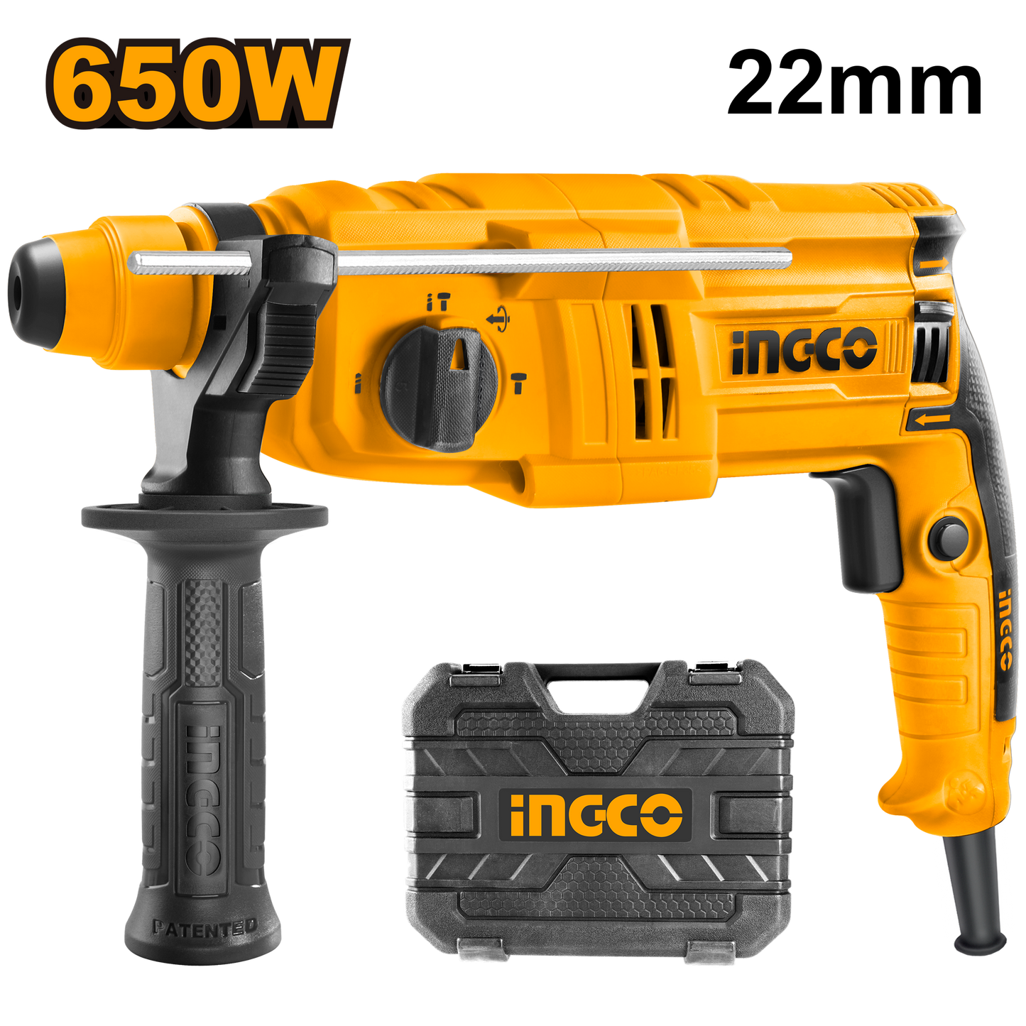DRILL ROTARY HAMMER 650W BMC