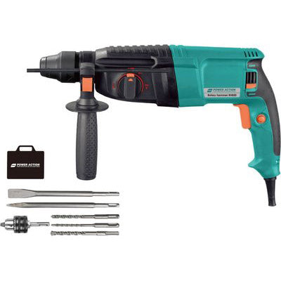POWER ACTION Rotary Hammer SDS+ 850W