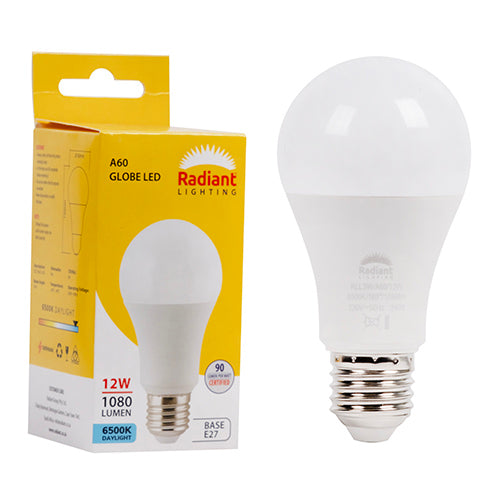 RADIANT A60 12w LED E27 6500K N