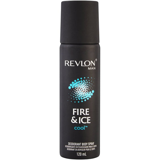 Revlon Man Fire and Ice Cool Deodorant Body Spray 120 ml
