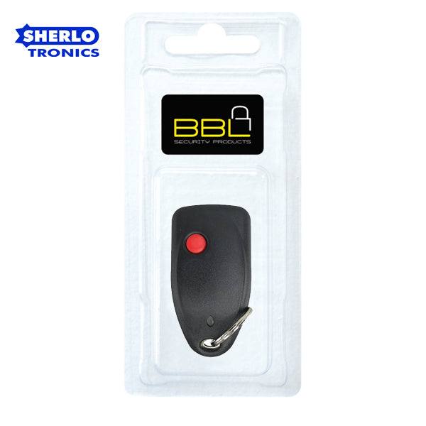SHERLO Black Code Hopping RSC 403MHz 1 Button Remote Blister Pack SHTX1-1