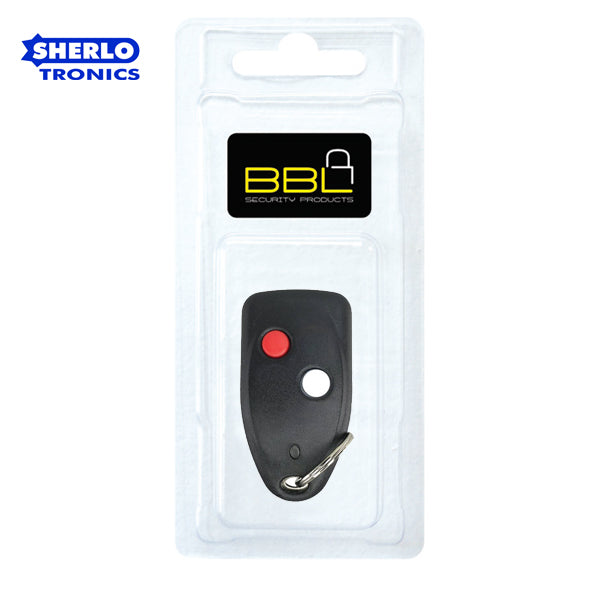 SHERLO Black Code Hopping RSC 403MHz 2 Button Remote Blister Pack SHTX2-1