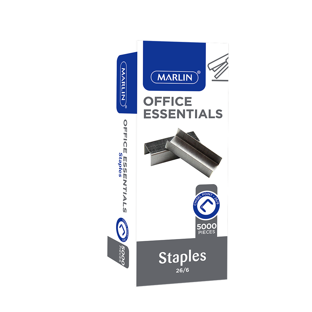 Marlin Office Essentials Staples 26/6 5000pcs
