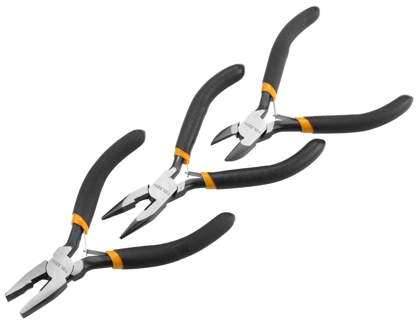TOLSEN 3 PIECE PLIER SET 115MM