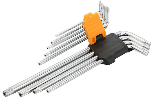 Allen Key Set Torx Extra Long 9Pc