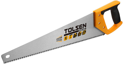 Saw Hand 500mm TPR Handle TOLSEN