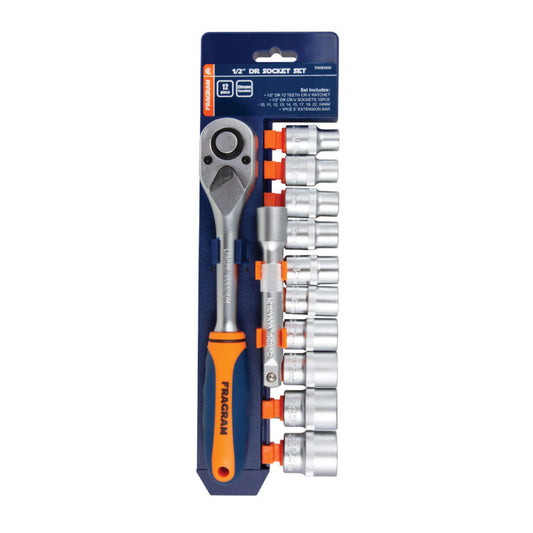 SOCKET SET 1/2 12PCE CRV