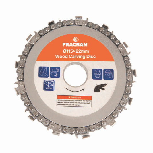 FRAGRAM WOOD CARVING DISC-115MM