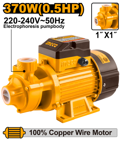 INGCO PUMP  370W MAX FLOW 35L/MIN