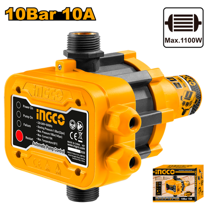 INGCO PUMP CONTROL PRES SWITCH 10BAR