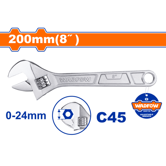 WRENCH ADJ 200MM