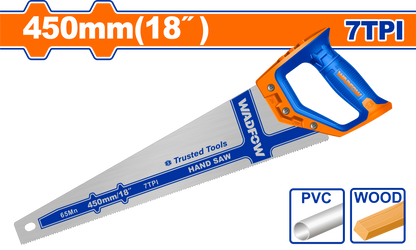 WADFOW SAW HAND 7TPI 450MM