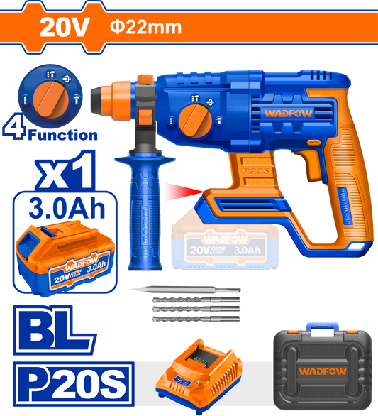 20V PS+ C/L ROTARY HAMMER DRILL B/LESS KIT