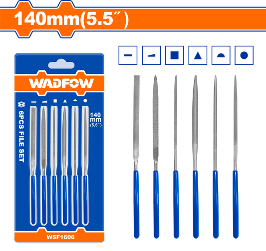 FILE SET 140MM 6PCS