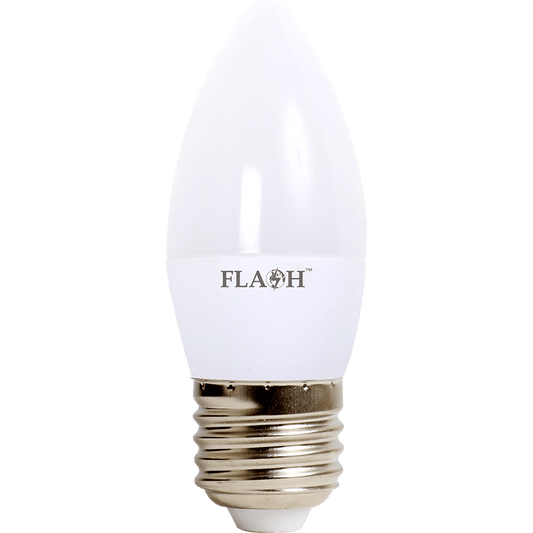 FLASH LED CANDLE 3W OPAL E27 6000K