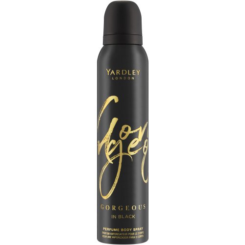 Yardley Gorgeous Body Spray Black 150ml