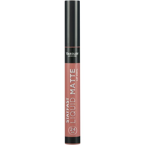 Yardley Stayfast Liquid Matte Lip Vinyl - Barely There