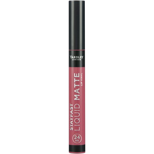 Yardley Stayfast Liquid Matte Lip Vinyl - Deep Blush