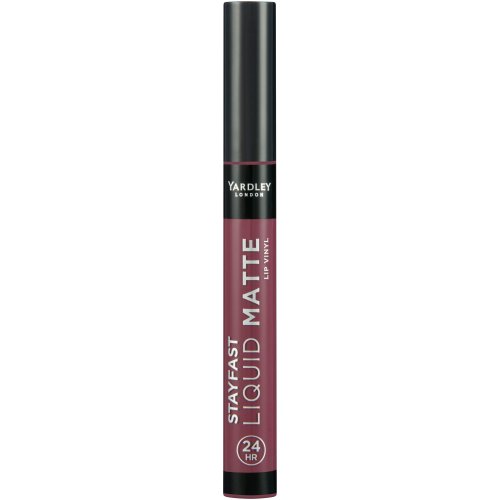 Yardley Stayfast Liquid Matte Lip Vinyl - Plum