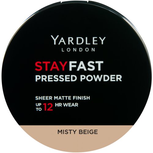 Yardley Stayfast Pressed Powder Misty Beige