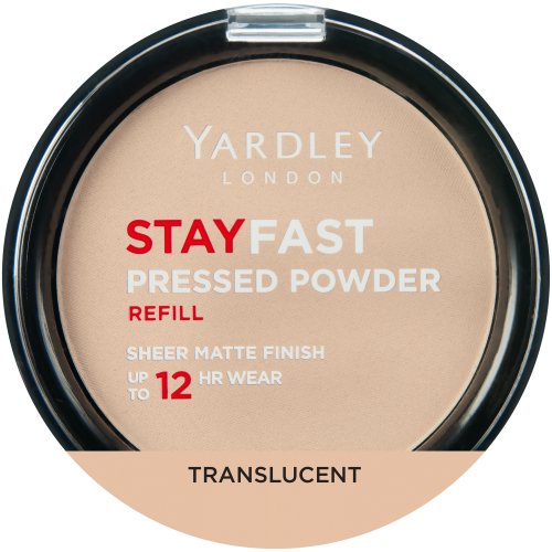 Yardley Stayfast Pressed Powder Refill Translucent 