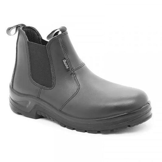 Bata Bata Boot Steel Toe Cap Chelsea Black SIZE 6-10