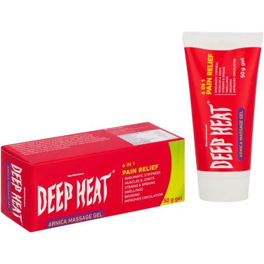Deep Heat Pain Relief Arnica Massage Gel 50g