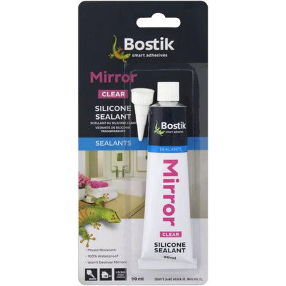 Bostik Mirror Silicone Sealant 90ml