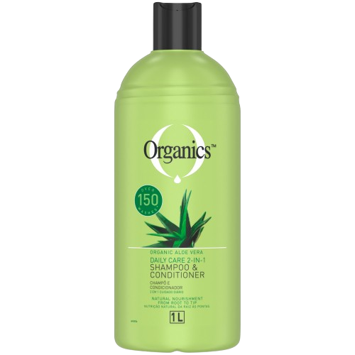 Organics Daily Hair Care 2-in-1 Shampoo & Conditioner with Aloe Vera – 1L