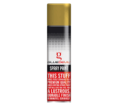 Glue Devil Spray Paint Rich Pale Gold 300 ml