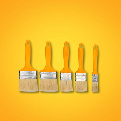 INGCO PAINT BRUSH PLASTIC HANDLE 8PC