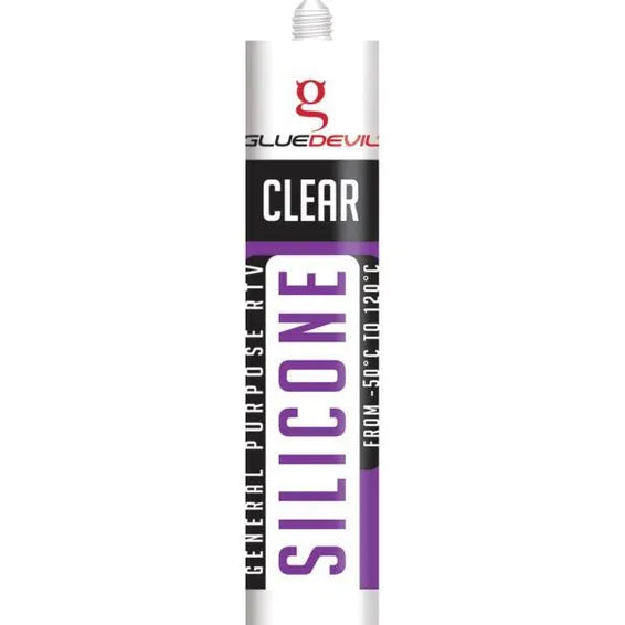 Silicone General purpose GD7 GLUEDEVIL Clear 260ml
