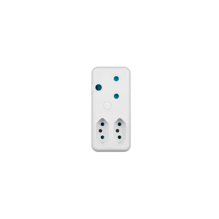 Switched Adapter 2 Way SA 3 Pin Euro