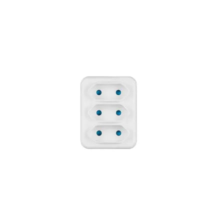 Switched Adaptor 3 Way Euro