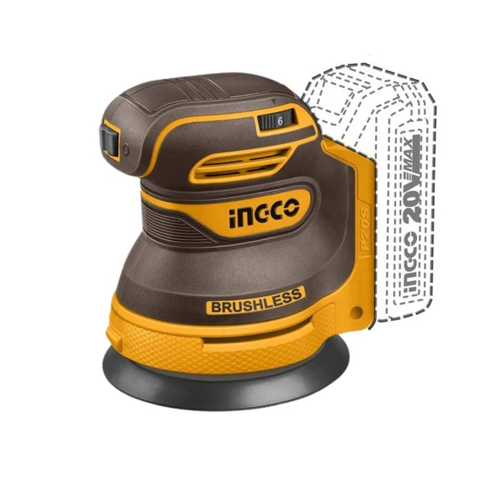 INGCO Cordless 3-Piece Drill / Sander / Circular Saw Combo Kit Cosli250181