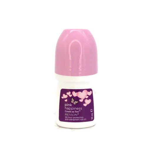 REVLON PINK HAPPINESS CRUSH ON YOU ANTI-PERSPIRANT ROLL ON 50ML