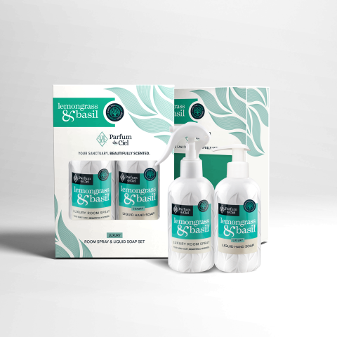Parfum du Ciel - Gift Set Lemongrass & Basil R/S LS