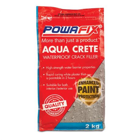 POWAFIX AQUA CRETE CRACK FILLER 2KG