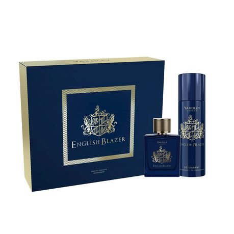 Yardley English Blazer Eau De Toilette 50ML & Deodorant 125ML