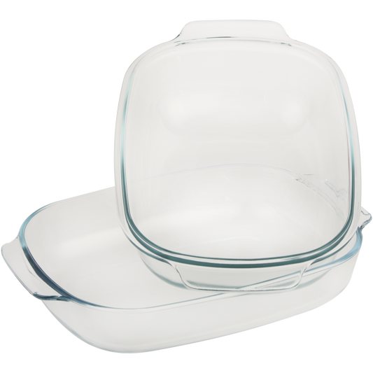 O2 Cook 5.7L Oval Roast Dish with Lid