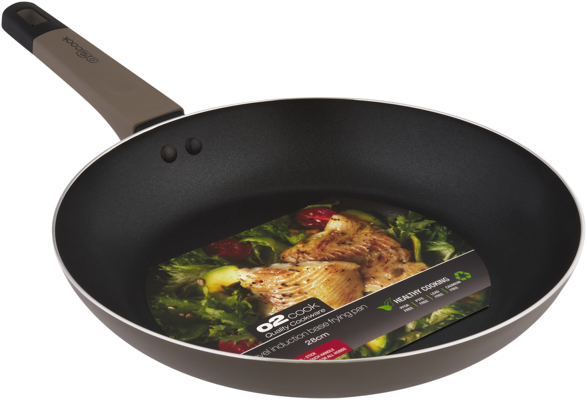 O2 Cook Bevel Induction Base Frying Pan