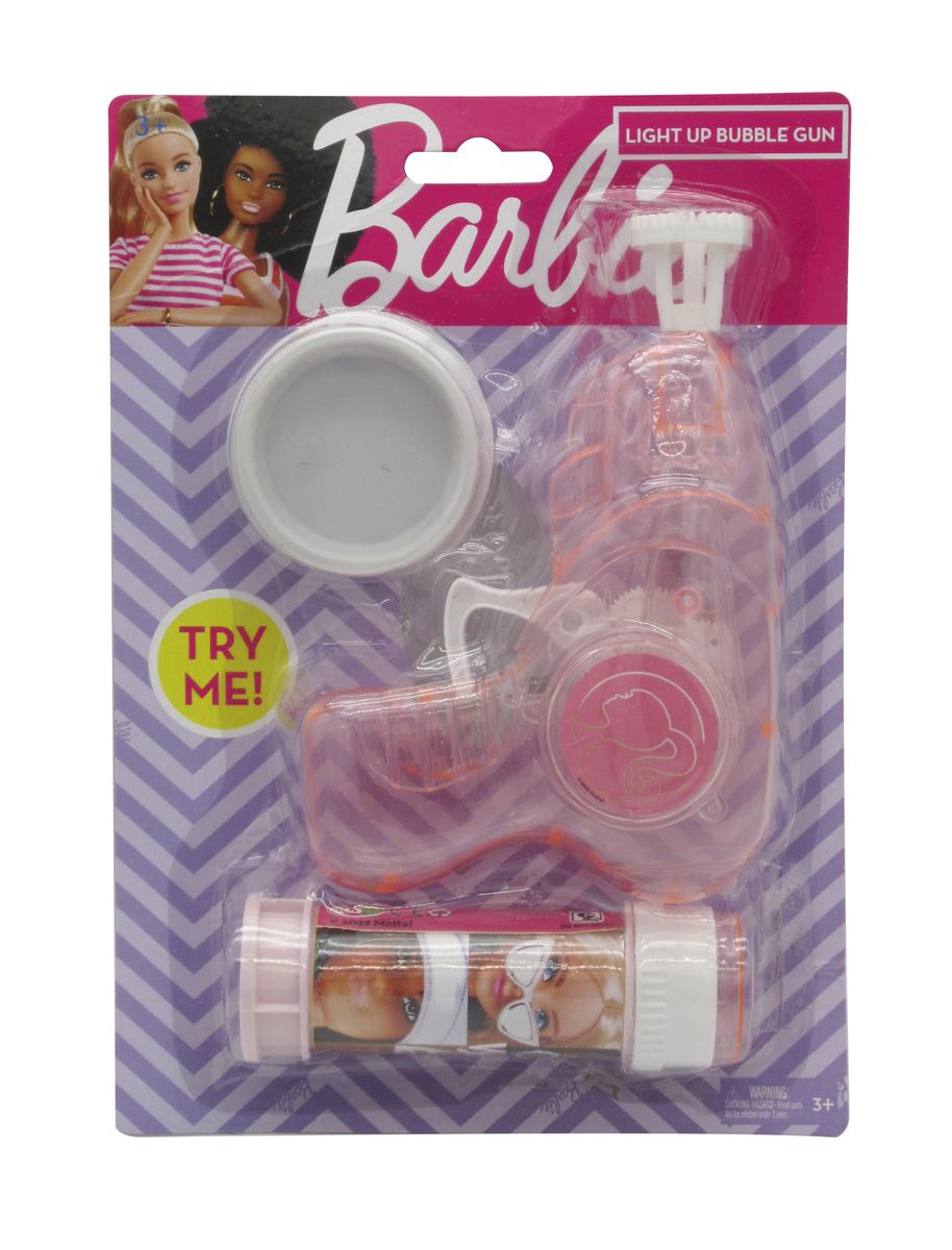 Light Up Bubble Gun Barbie