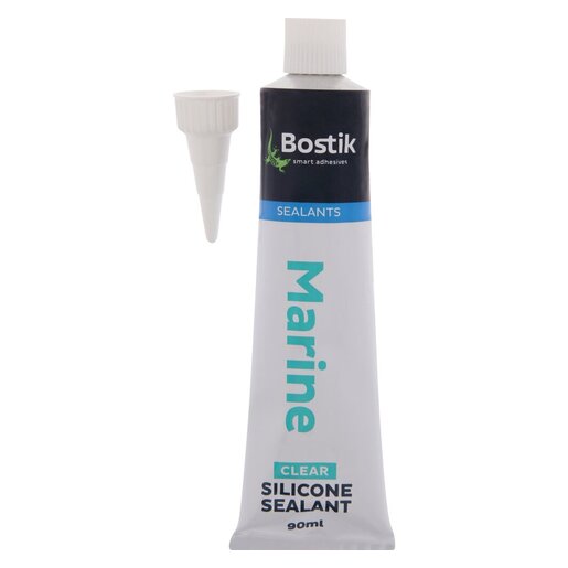 Bostik Marine Clear Silicone Sealant 90ml