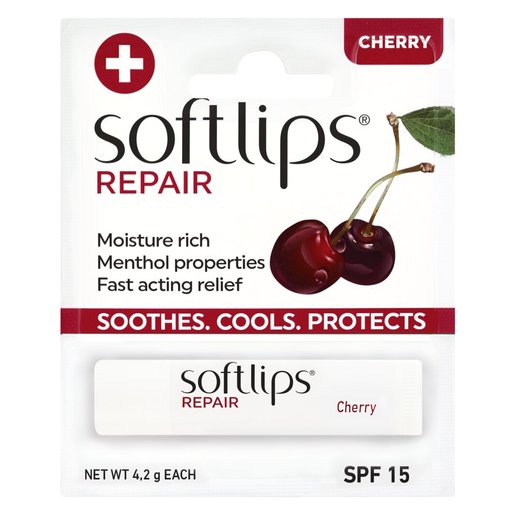 Soft Lips Repair Menthol Cherry 4g