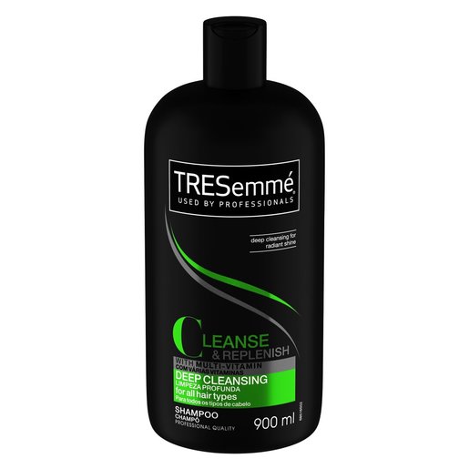 Tresemmé Cleanse & Replenish Clarifying Shampoo for All Hair Types 900ml