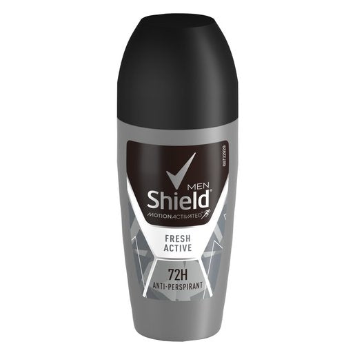 Shield Men Fresh Active Antiperspirant Roll On Deodorant 50ml