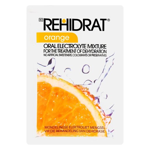 Rehidrat Orange Oral Electrolyte Mixture Sachet 14g