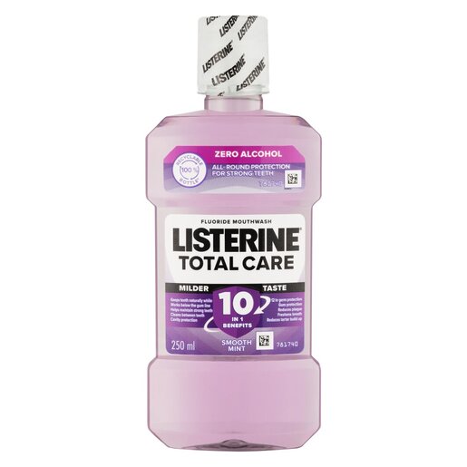 Listerine Total Care Milder Taste Mouthwash 250ml