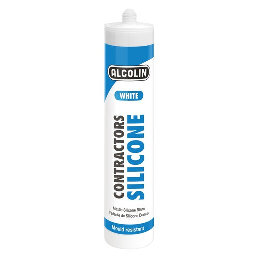Alcolin White Contractor Silicone 260ml