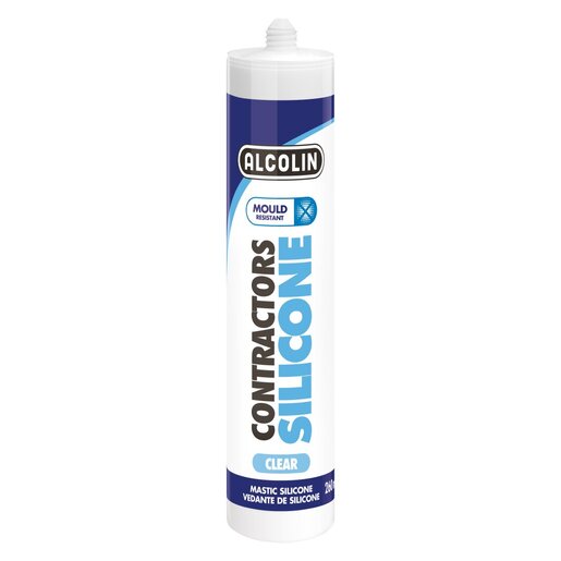Alcolin Clear Contractor Silicone 260ml